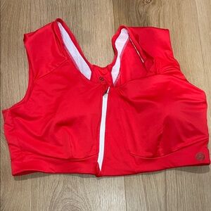 Kinflyte The Freedom II Zip Bra Posture Comfort Back Support Size 4XL